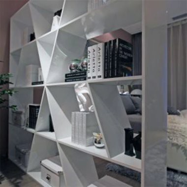 لونگ روم کتابوں کی الماری